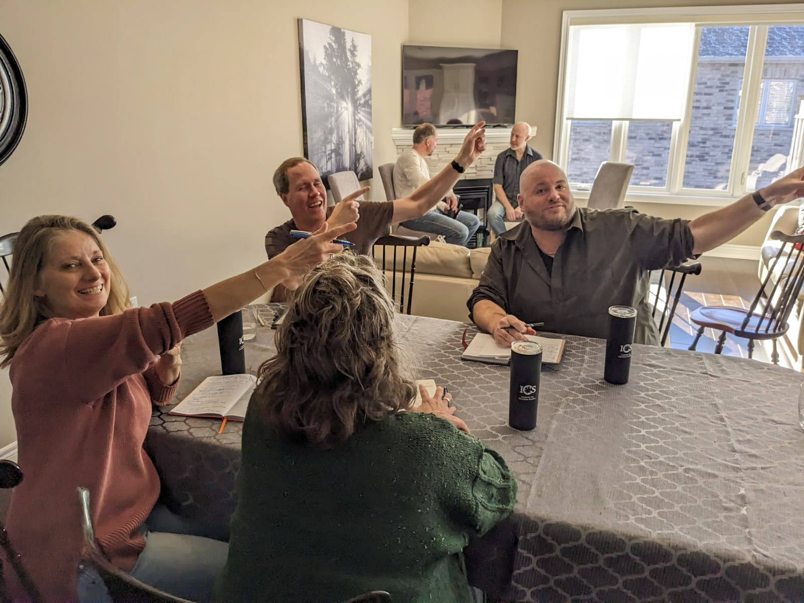 Educator leading a classroom discussion